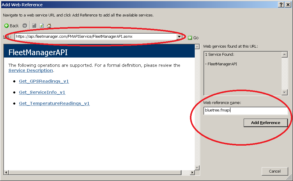 FleetManagerApi sample C# client
